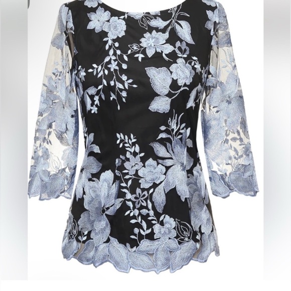 Like New Alex evenings top,3/4 Sleeve
Embroidered Blouse and Pants - Picture 2 of 10